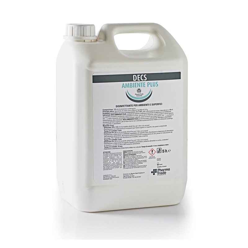 Disinfectant for environments and surfaces DECS AMBIENTE PLUS