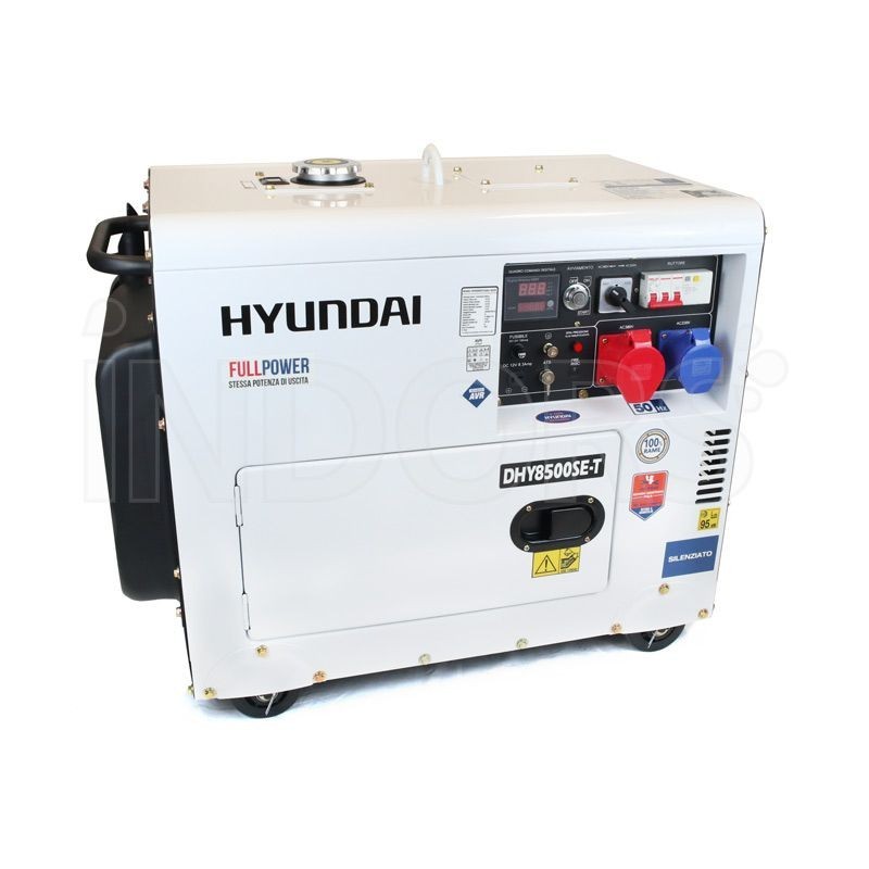 kaptajn rapport mest Hyundai 65230 Three-phase FullPower generator