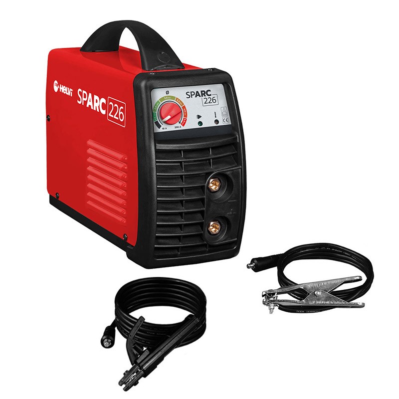 Helvi SPARC 226 + KIT - Single-Phase Coated Electrode Welder