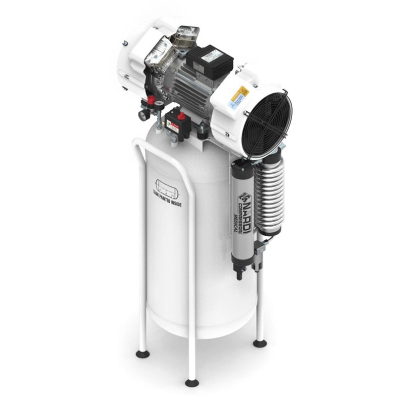 Nardi Extreme 2D 100 L Dental Compressor 2÷3 HP dryer