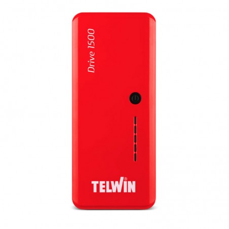 Telwin Drive 1500 - Démarreur Urgence 12V Ultra-Compact Pour Voiture, Moto, Camping-Car