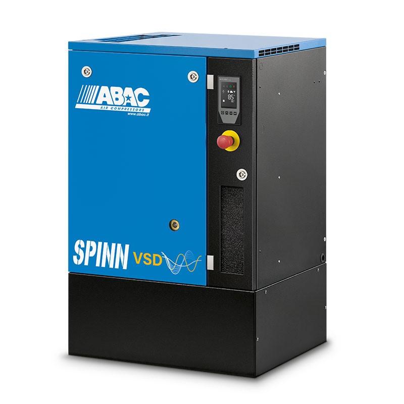 ABAC SPINN VS 2.2-7.5 kW Variable Speed Screw Compressor