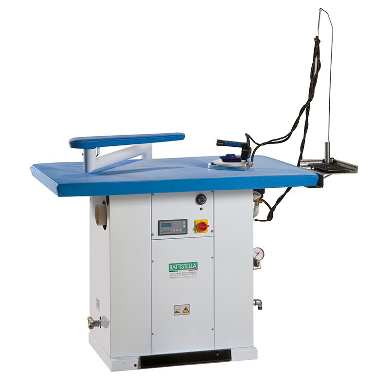 Battistella Urano with Boiler - Rectangular Ironing Table - Heated for Industry