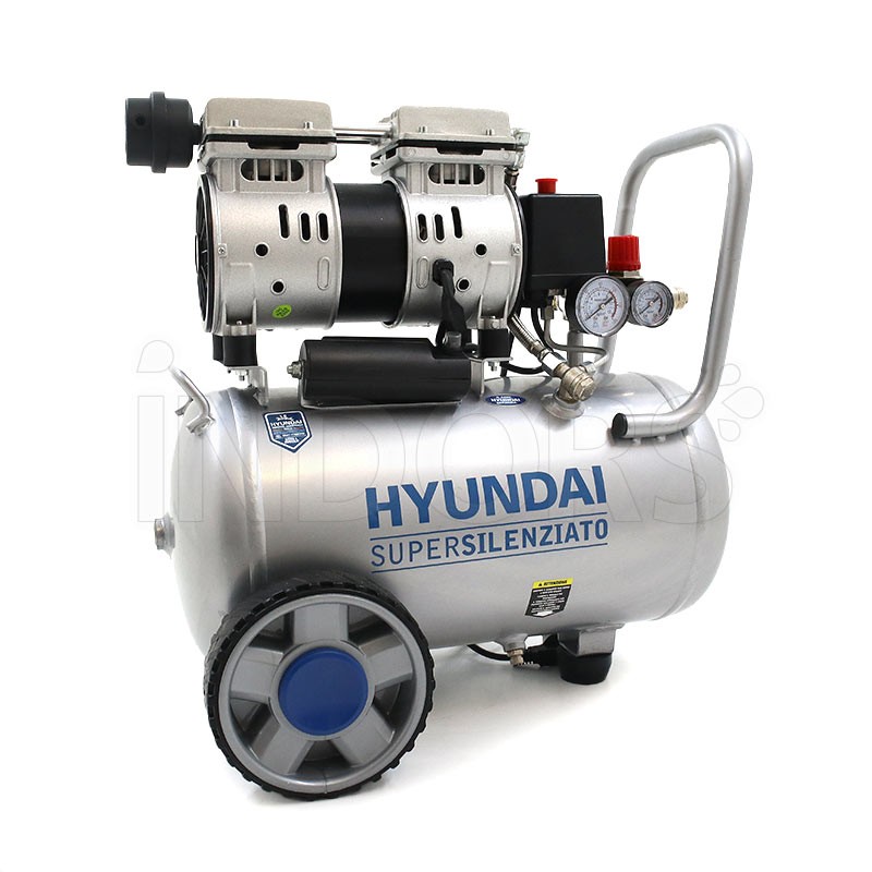 Hyundai 65700 - Super Silent Compressor 24 L - Oil Free Engine