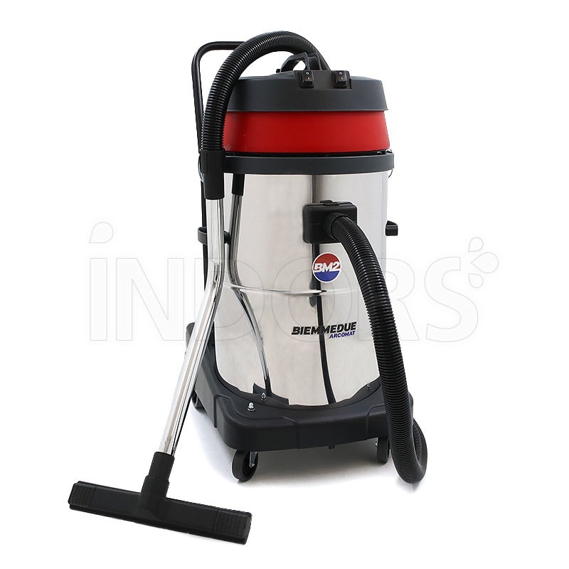 BIEMMEDUE SM 80 3 Motors - Wet and Dry Vacuum Cleaner - Fixed or Tilting Barrel