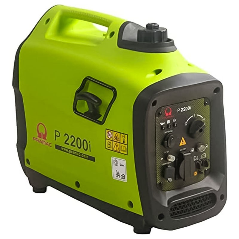 Pramac P2200i - 2.1 kW Inverter Generator - Silenced Single Phase
