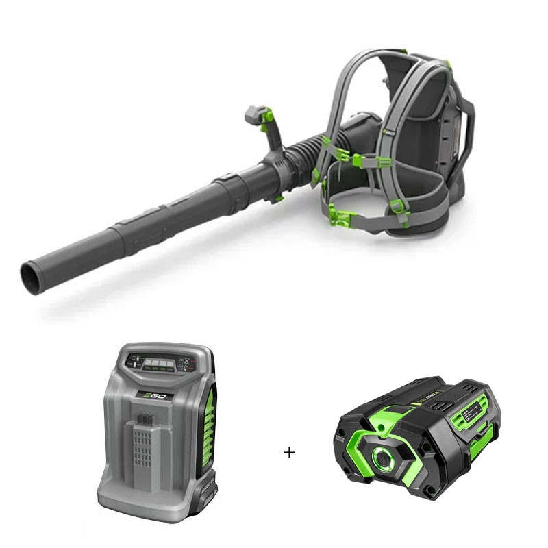 EGO LB 6002 E - PROMO Kit Backpack Blower - 5 Ah Battery + Quick Charger EGO LB 6002 E - PROMO Kit Backpack Blower - 5 Ah Battery + Quick Charger