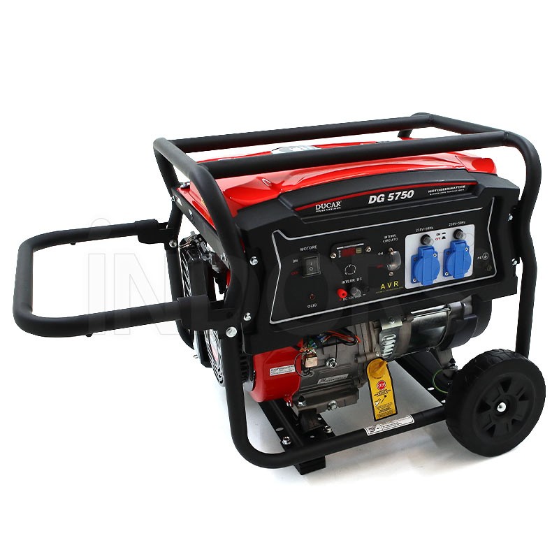 Ducar DG 5750 - 4.4 kW Silent Petrol Generator Ducar DG 5750 - 4.4 kW Silent Petrol Generator