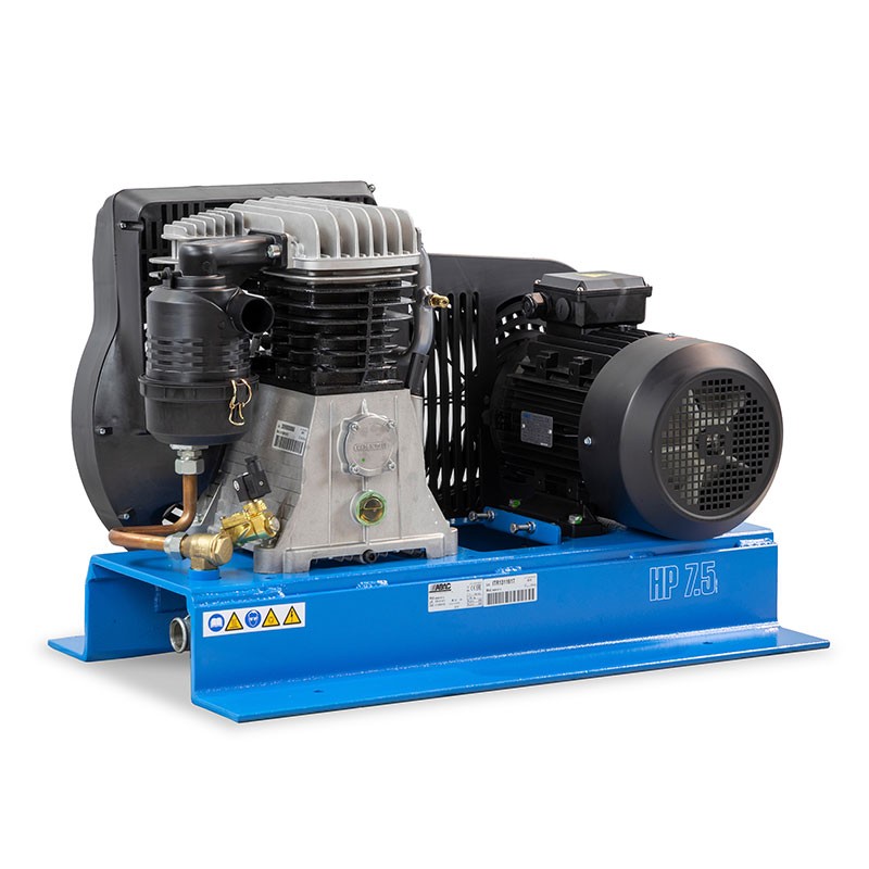 ABAC B6000 BF7.5 Complete Compressor Unit, 7.5 HP