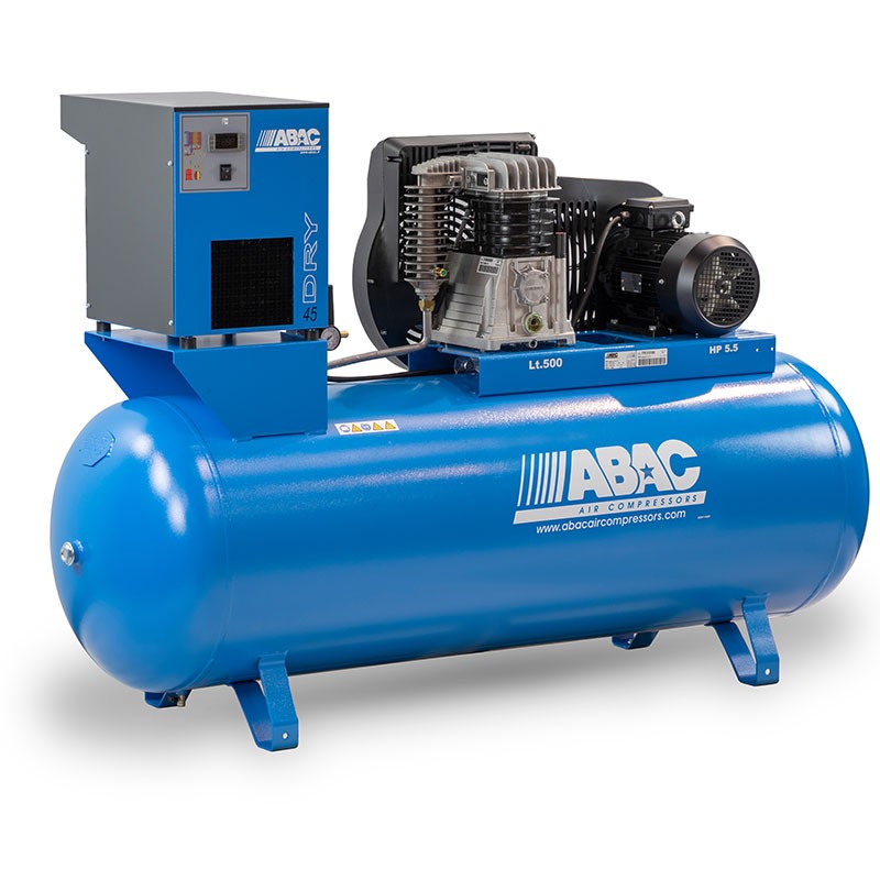 Abac B5900B 500 FT5,5 FF0 Compressor with Separate Dryer