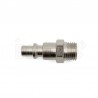 Quick coupling with 1/4 thread