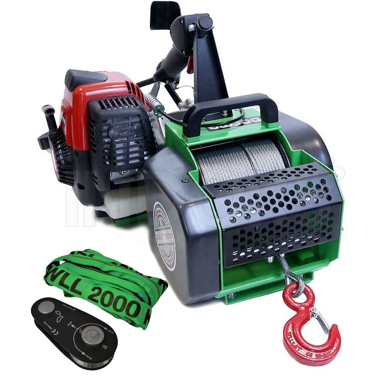 Docma VF150 Automatic - Professional Forestry Winch - Max. Load Capacity 2840 kg