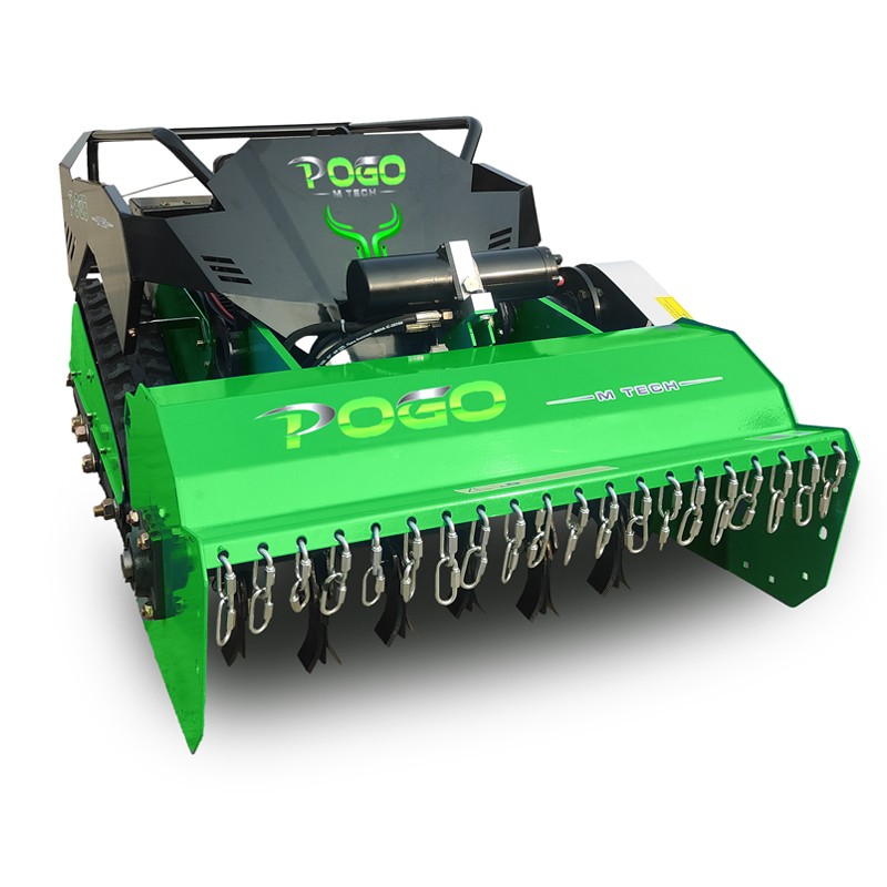 Pogo M-Tech MONSTER 80 - Tracked Shredder with 48 Blades