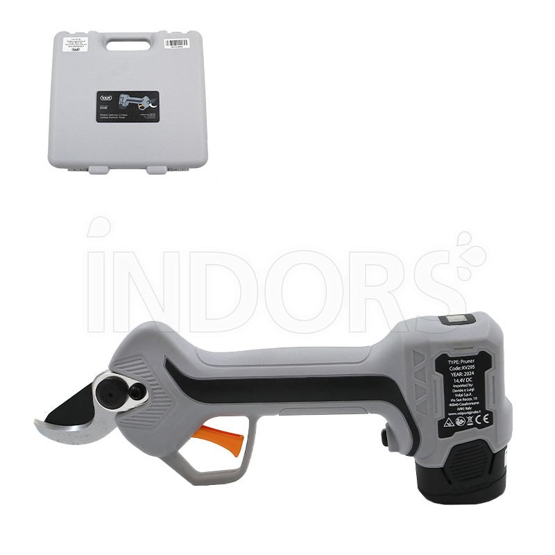 Volpi KV295 - Battery-Powered Electric Scissors - 14.4V 2.5Ah