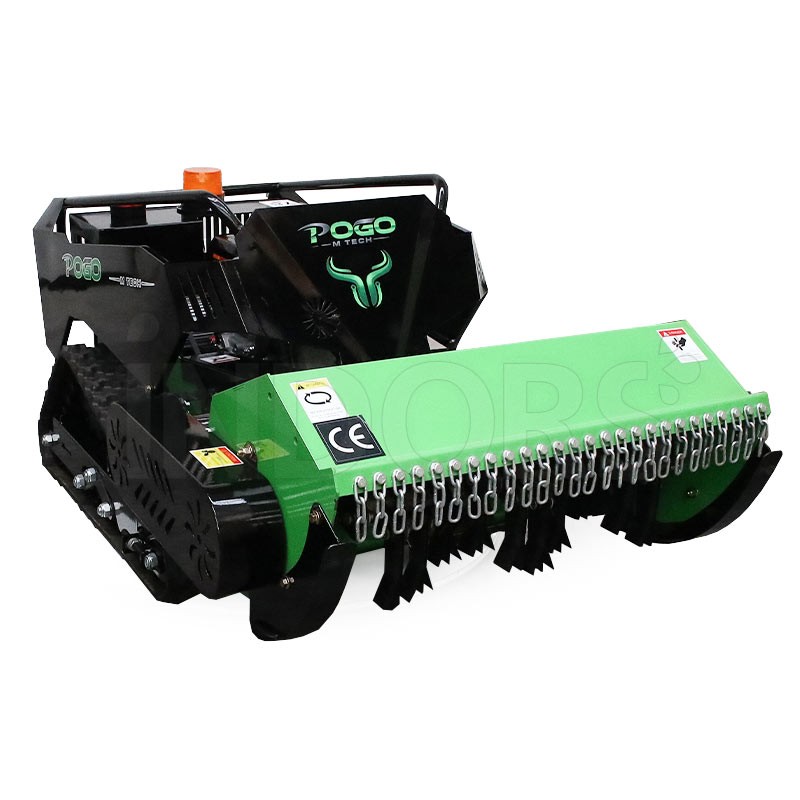 Pogo M-Tech MONSTER 80 - Tracked Shredder with 48 Blades
