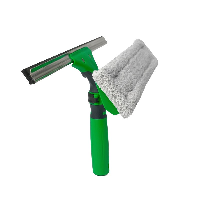 Unger VisaVersa Pro 35 cm - Complete 2-in-1 Window Cleaner and Squeegee S-Guide