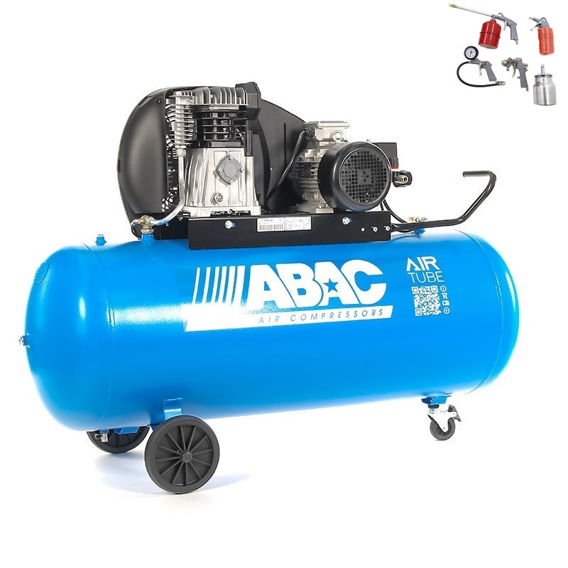 ABAC EXT A39B 270 CT4 - Air Compressor 270L - 4 HP Three-Phase - OUTLET