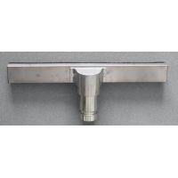 Doppia Curva in Acciao con Manicotto e Presa Pulsante - 0.144.0012