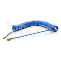 Tubo Spirale Attacchi Rapidi in Poliuretano Ø10x6,5mm - 8 metri - 
