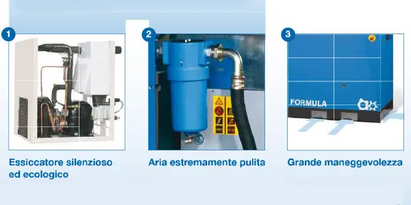 Abac Formula E - Screw compressor
