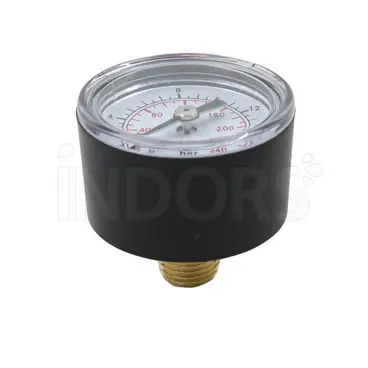 Abac 1127110008 Air Compressor Pressure Gauge with 1/4'' Connection