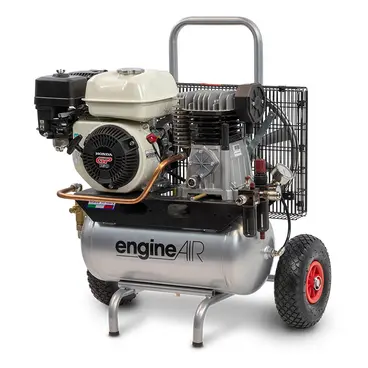 ABAC EngineAIR 4/22 LT - Petrol Compressor with 22 L Tank and Wheels