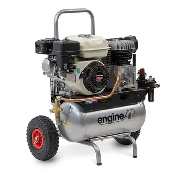 ABAC EngineAIR 4/22 LT - Petrol Compressor with 22 L Tank and Wheels
