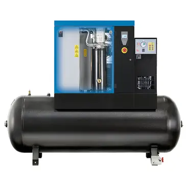 ABAC SPINN 5,5 - 15 kW - Rotary Screw Compressor with 270 L Tank