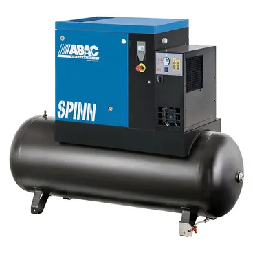 ABAC SPINN 5,5 - 15 kW - Rotary Screw Compressor with 270 L Tank