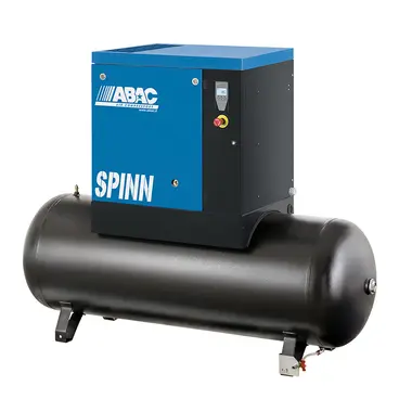 ABAC SPINN 5,5 - 15 kW - Rotary Screw Compressor with 270 L Tank