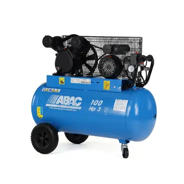 Abac VCF3/100 CM3 - 3 HP Single-Phase Piston Compressor with V-Twin Engine