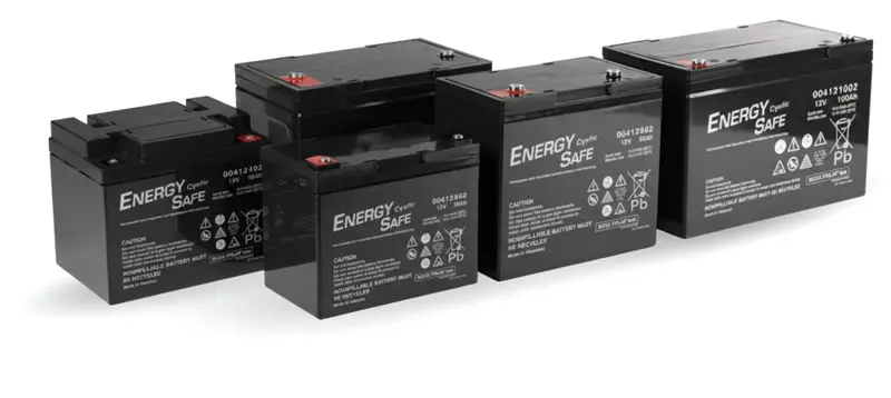 Accu Italia Energy Safe Cyclic 12V 56 Ah 00412552 - AGM Lead Battery for Electrical Applications
