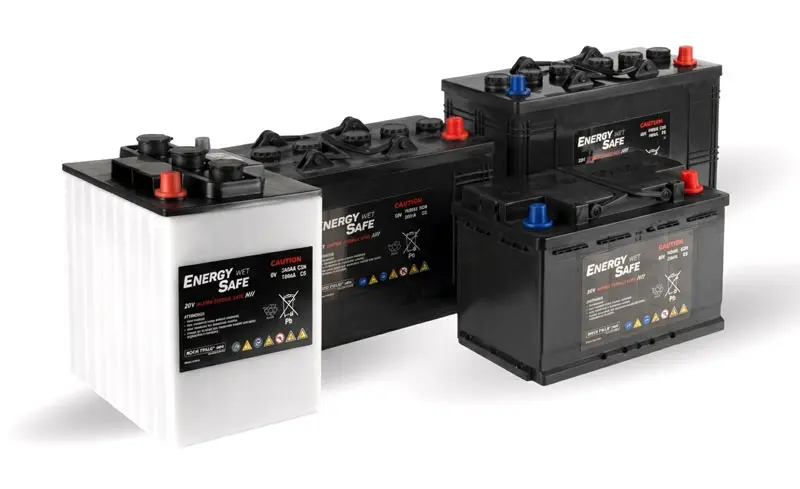 Accu Italia ES12060T 0365106 - 12V 60 Ah Lead-Acid Battery for Electric Vehicles