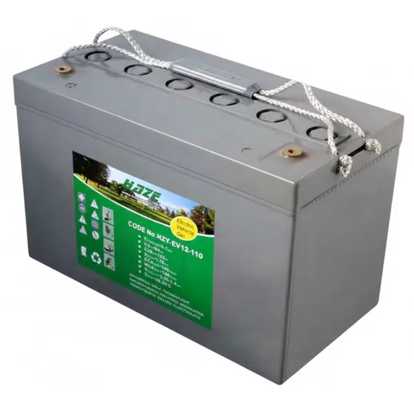 Accu Italia HZY12-110EV 7715120110 - 12V 119Ah Gel Battery for Professional Electric Machines