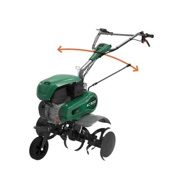 Active AC900 800725 - Professional Petrol Tiller 196 cc Working Width from 60 to 90 cm