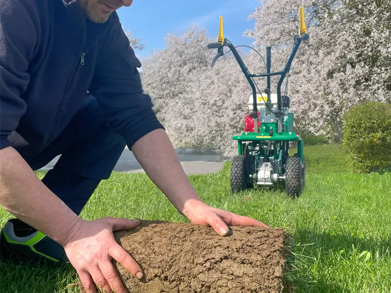 Active 4WD Sod Remover for Turf Removal