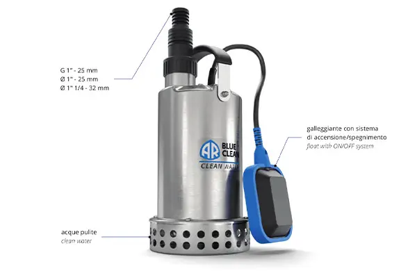 Annovi Reverberi ARUP 750XC - Clear Water Immersion Pump