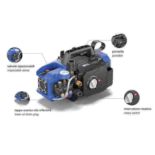 Annovi Reverberi AR 611 - Compact Pressure Washer