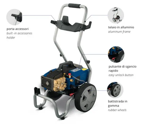 Annovi Reverberi 630K - Pressure Washer with Trolley