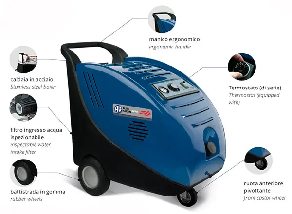 Annovi Reverberi AR 6670 Pressure Washer Features