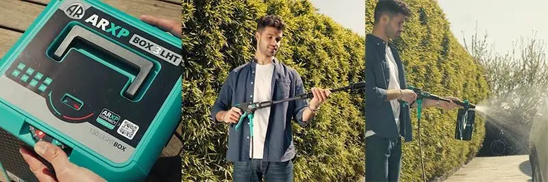 Application areas Annovi Reverberi ARXP BOX3 - Compact Pressure Washer 150 bar