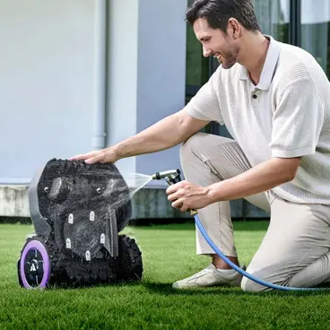 Anthbot M5 Pro - Boundary Wire-Free Robotic Lawnmower with 360° LiDAR + RTK & NetRTK + Dual Vision AI