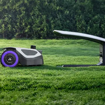 Anthbot M5 Pro - Boundary Wire-Free Robotic Lawnmower with 360° LiDAR + RTK & NetRTK + Dual Vision AI