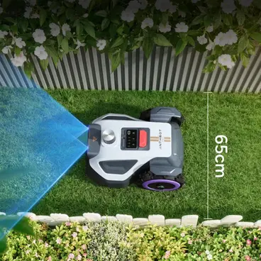 Anthbot M5 Pro - Boundary Wire-Free Robotic Lawnmower with 360° LiDAR + RTK & NetRTK + Dual Vision AI