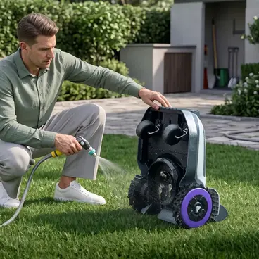 Anthbot N8 - 4-in-1 Robotic Lawnmower with 23 L Collection Bag