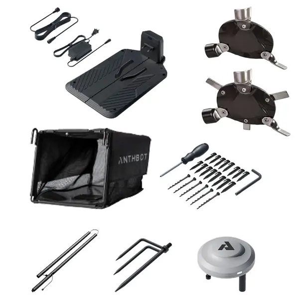 Anthbot N8 - 4-in-1 Robotic Lawnmower with 23 L Collection Bag