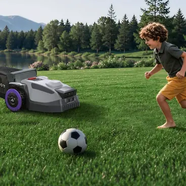 Anthbot N8 - 4-in-1 Robotic Lawnmower with 23 L Collection Bag