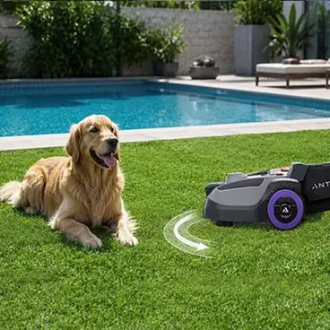 Anthbot N8 - 4-in-1 Robotic Lawnmower with 23 L Collection Bag