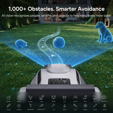 Anthbot N8 - 4-in-1 Robotic Lawnmower with 23 L Collection Bag