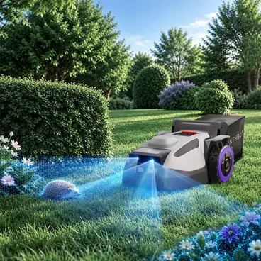 Anthbot N8 - 4-in-1 Robotic Lawnmower with 23 L Collection Bag